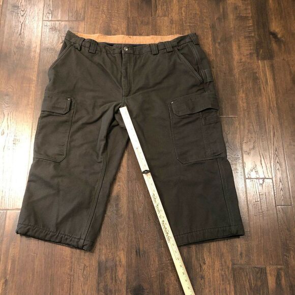 Duluth Trading Co Size 48x30 (45x22.5) Fire Hose Canvas Pants HEAVY Fleece Lined - Picture 5 of 12